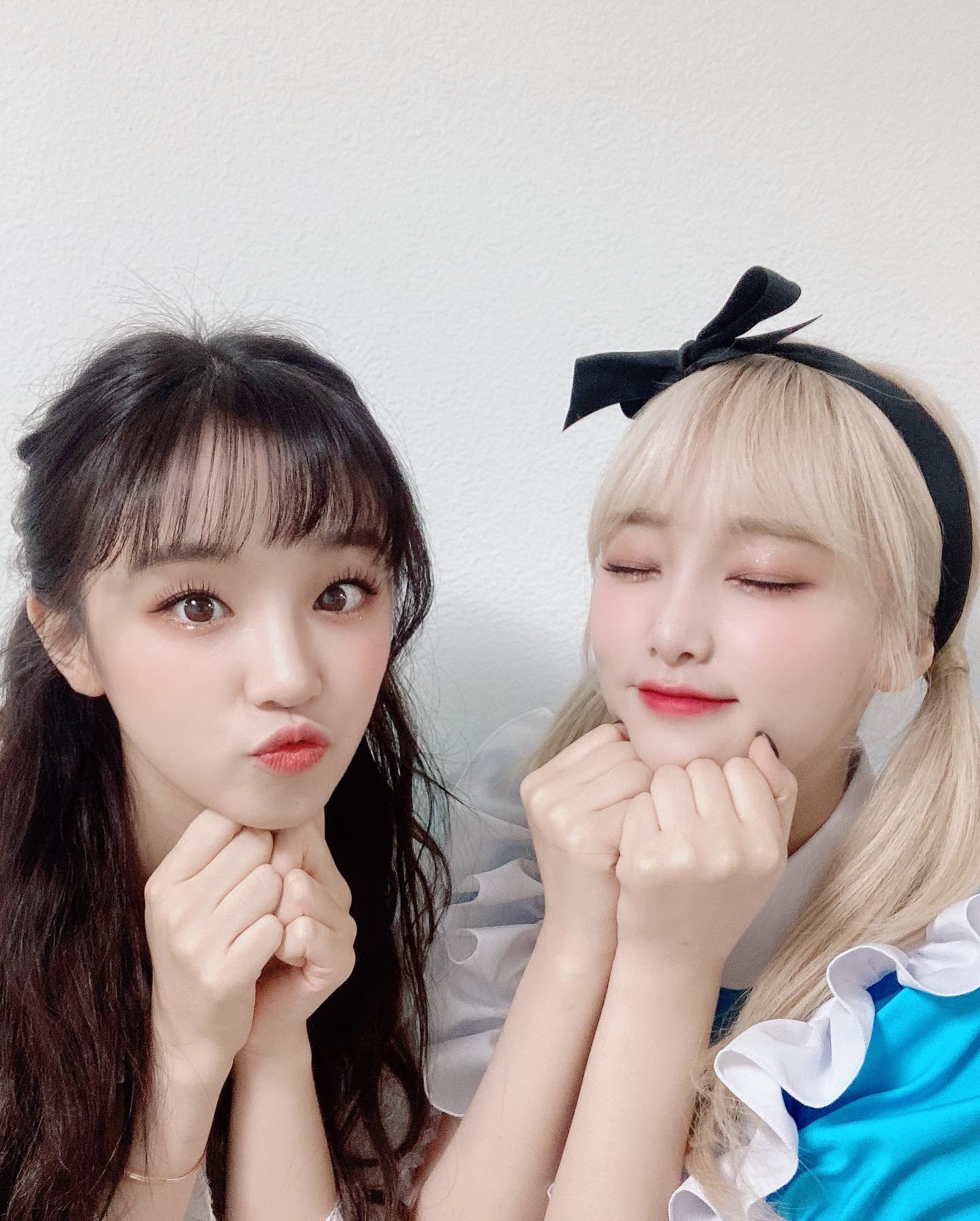 나만 아이들 우기랑 아이즈원 예나 그림체 비슷해 보임? | 인스티즈