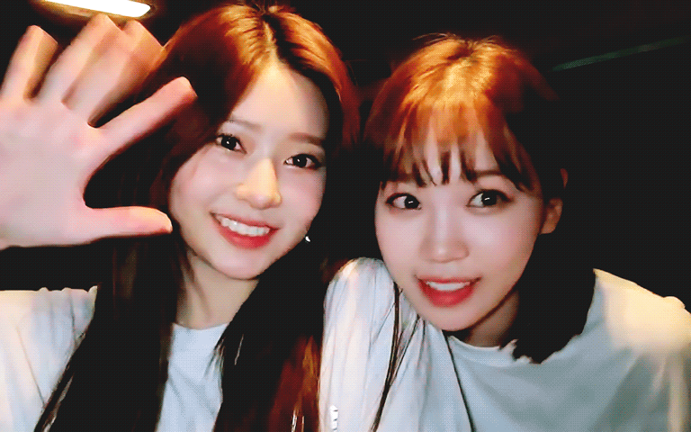 김채원 김민주 너무 귀여워서 어쩌지.... | 인스티즈