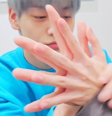 얘 내가 본 남돌 중에 손 제일 큰 것 같아 | 인스티즈