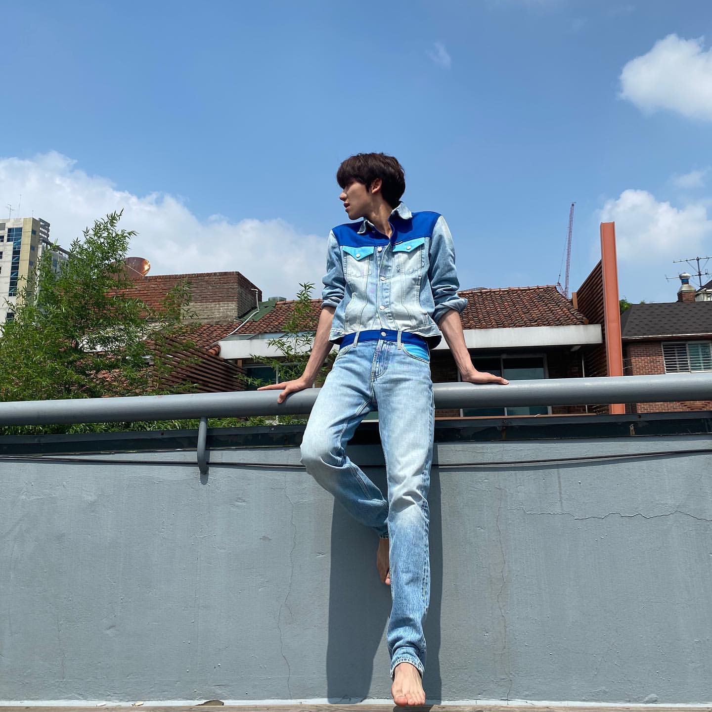 세븐틴 디에잇 사진 올려줬는데 기럭지봐 | 인스티즈