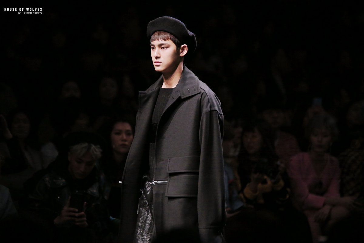 세븐틴 민규 런웨이 선 적 있는데 그때 플디 부사장 입틀막 하고 폰찍 했음 | 인스티즈