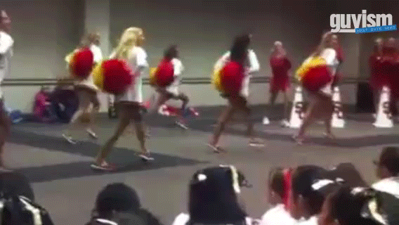 치어리더의 실수 gif | 인스티즈