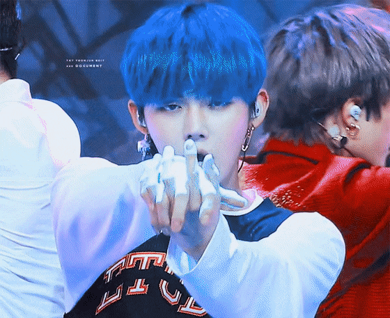 세상에서 파란머리 제일 잘어울리는 그룹,,, | 인스티즈