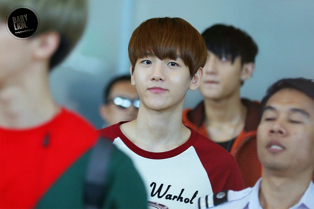 엑소 백현 데뷔 초 아이라인이 진했던 이유.gif | 인스티즈