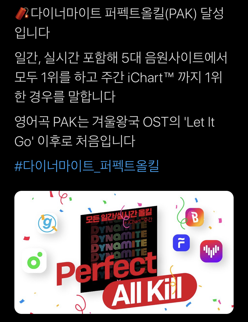 와 방탄 음원사이트들 아예 올킬했네 | 인스티즈