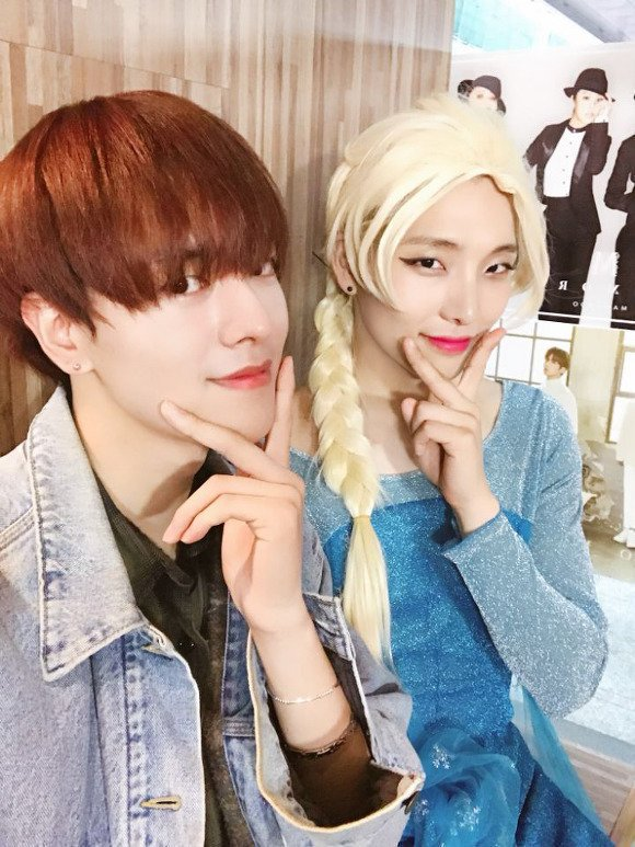 원어스 막내가 어깨 너머로 배운 메이크업 실력 | 인스티즈