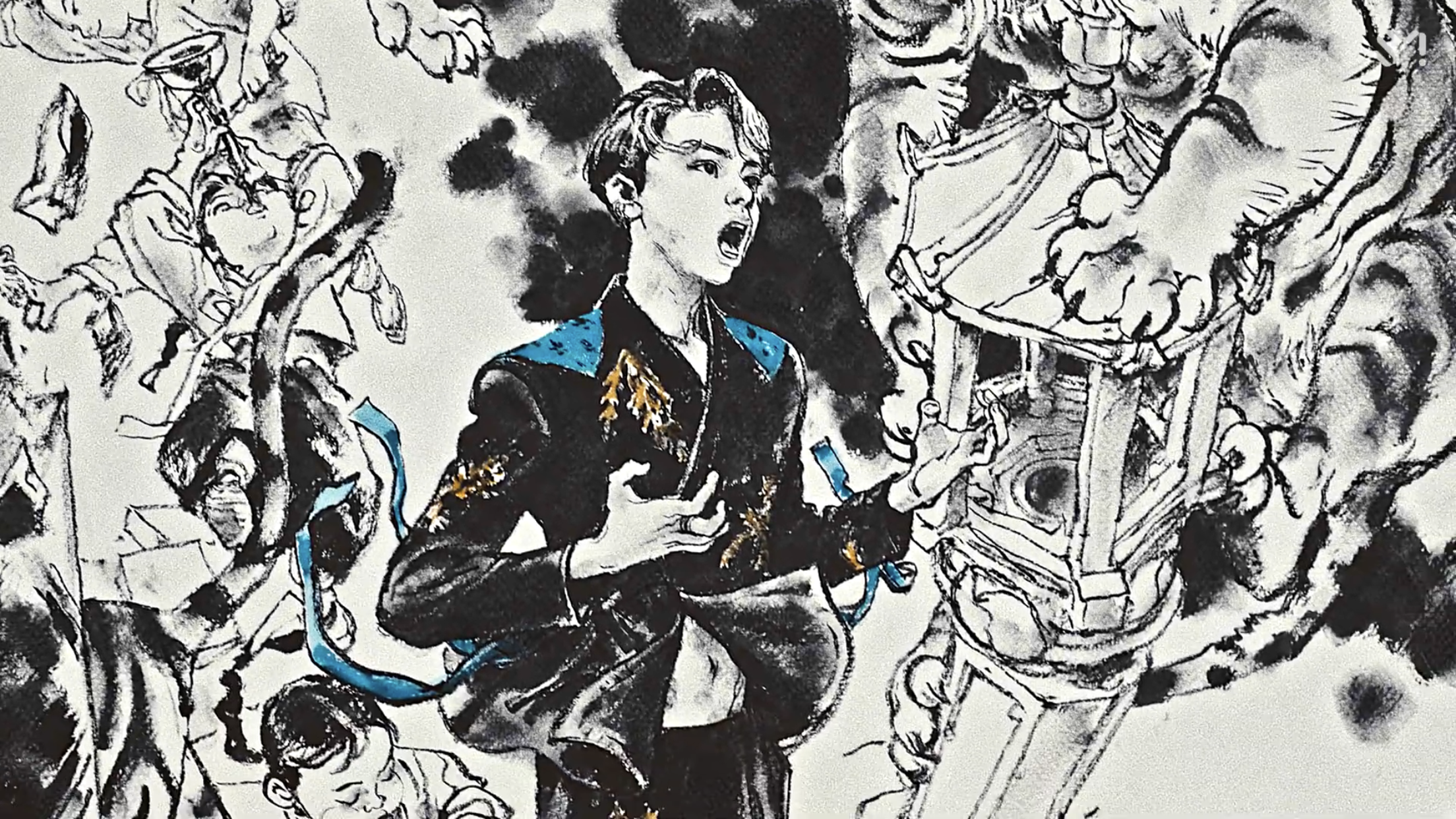 와...이 정도 그림은 그려야 sm하고 작업할 수 있구나...... | 인스티즈