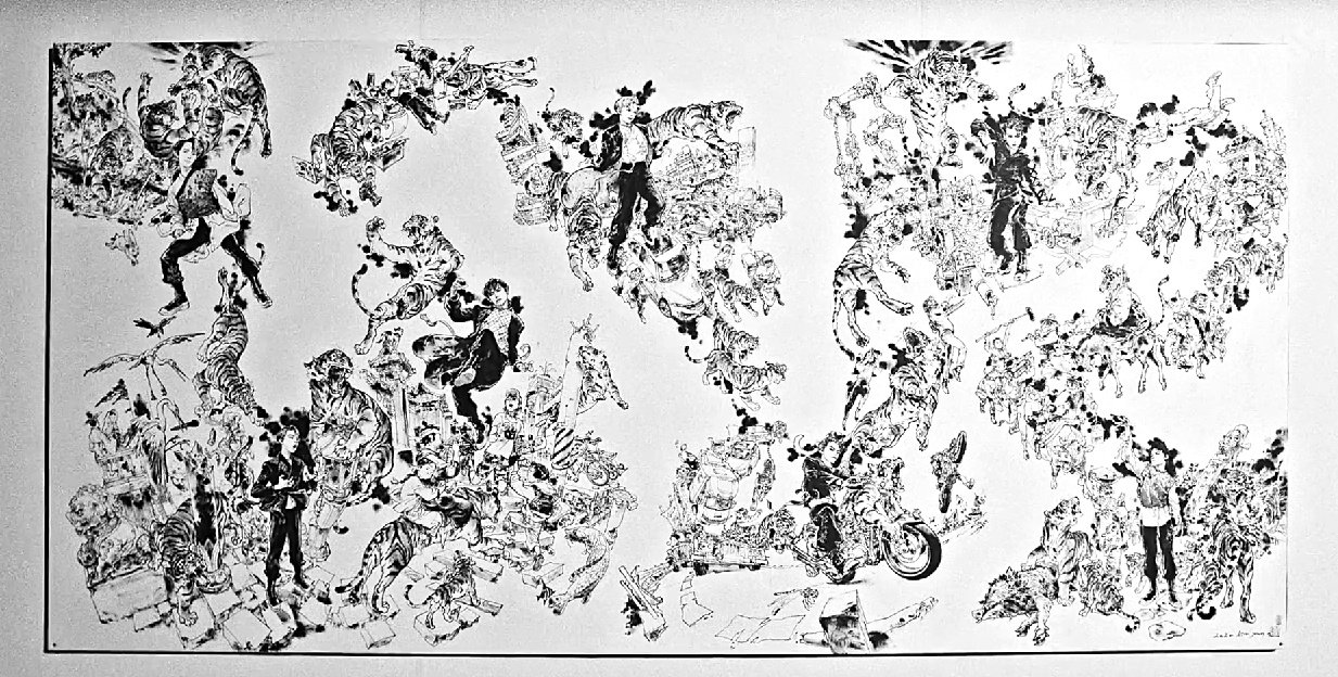 슈퍼엠 호랑이 그림.... | 인스티즈