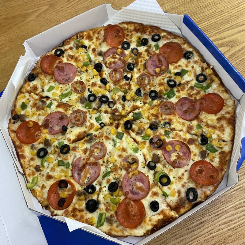 점심부터 피자 먹기🍕💛❤️ - 인스티즈(instiz) 푸드/음식 카테고리 점심부터 피자 먹기🍕💛❤️