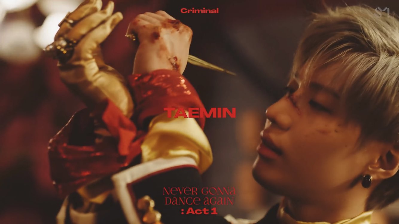 어제 뜬 태민이 티저 자기 눈 찔러서 이렇게 된거 맞겠지? | 인스티즈