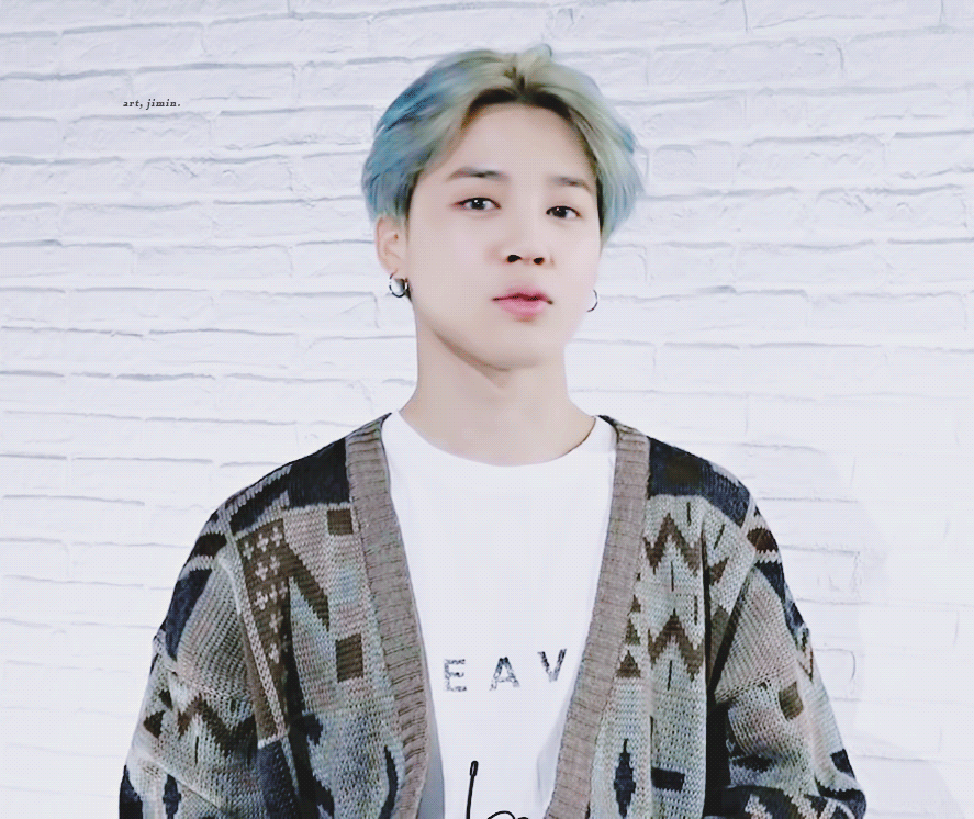 방탄 지민 컬러샴푸써서 나왔다는 머리색 영롱- | 인스티즈