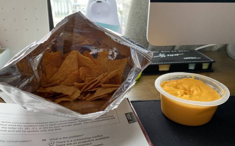 하라는 공부는 안하고 나쵸맛 먹는중🌮 | 인스티즈