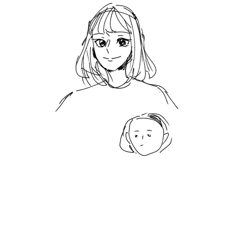 나 폰으로 그림 그리는데 엄마가 자기도 그려달라해서 그려줬더니 극대노함 | 인스티즈