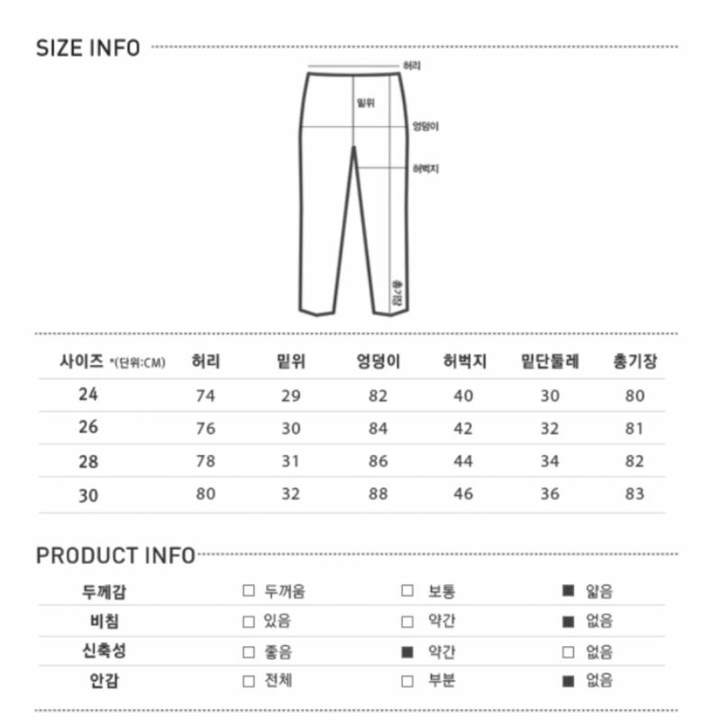 옷 상세사이즈 볼줄 아는 익인 있니?.... | 인스티즈
