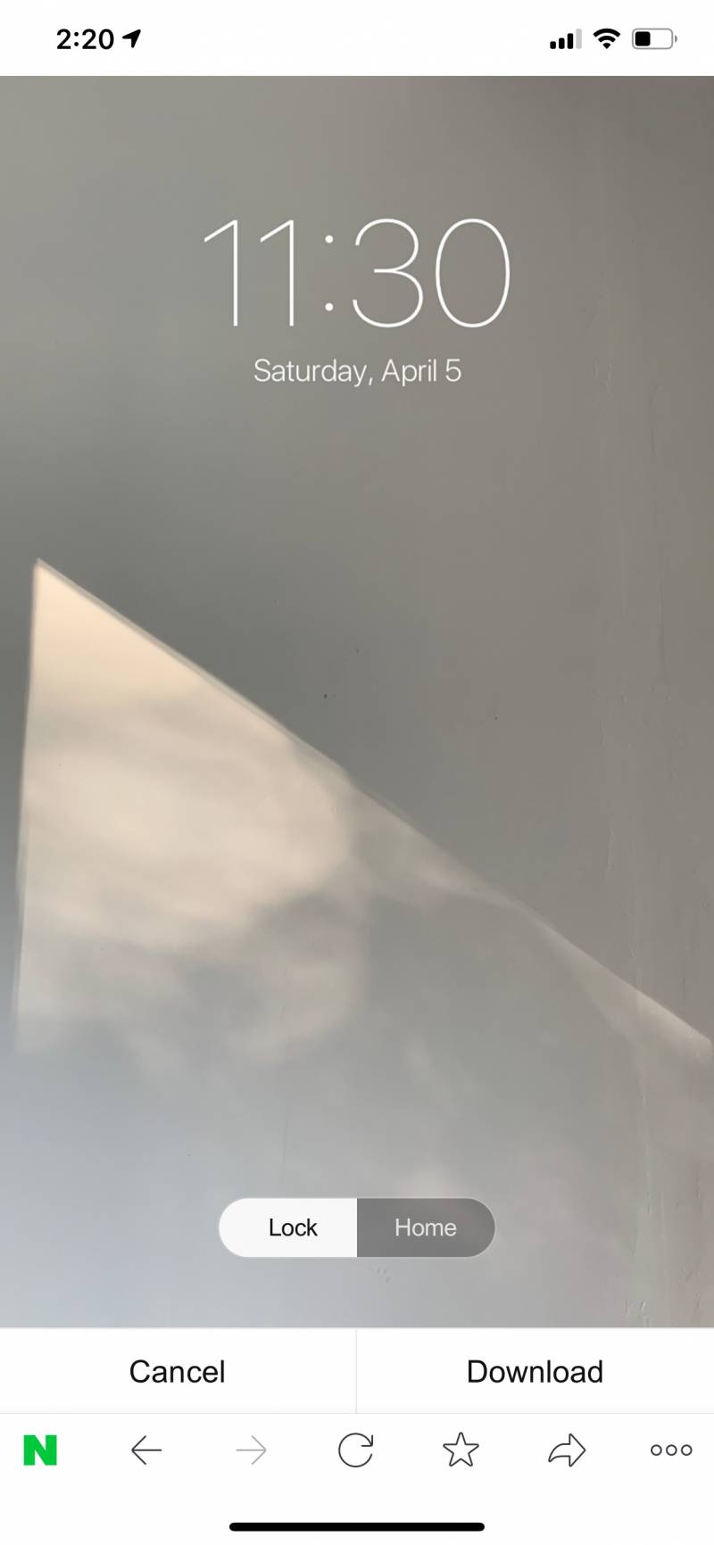 아이폰 잠금화면 글씨체 못바꿔??? | 인스티즈