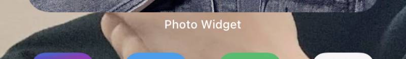 아이폰 포토위젯 글씨 못 없애???ㅜㅜ | 인스티즈