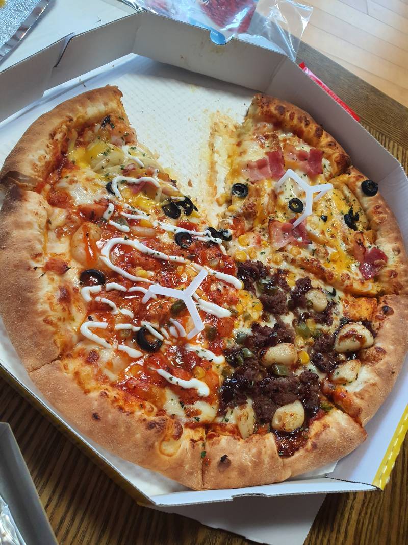 반올림 피자샵 후기🍕🍕🍕🍕 | 인스티즈