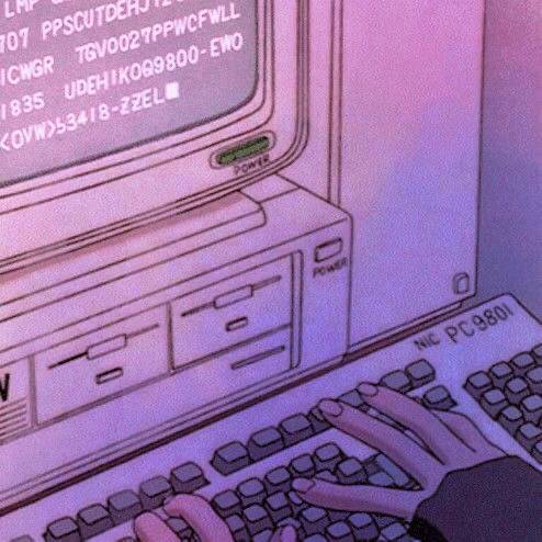 레트로+퍼플+90년대 애니 덕후 폰꾸🔮 +사진 저장해가! | 인스티즈