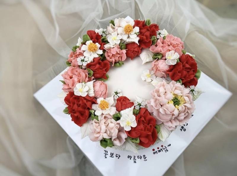 엄마 생신 떡케이크 디자인 골라주라주~!~!~! | 인스티즈