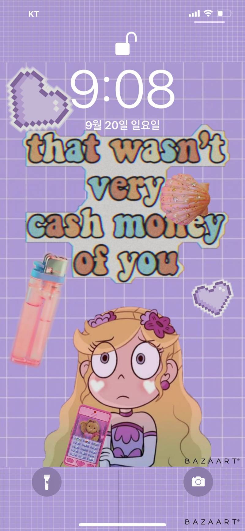 💜💗고생해서 드디어 완성한 폰꾸💗💜 | 인스티즈