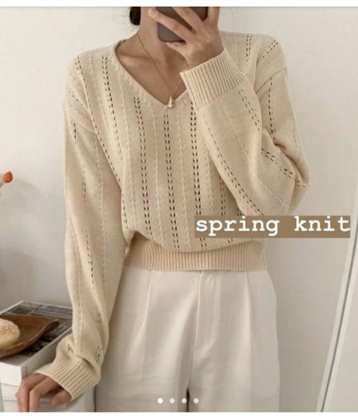 니트 색깔 골라주세요 소라11 크림22 | 인스티즈
