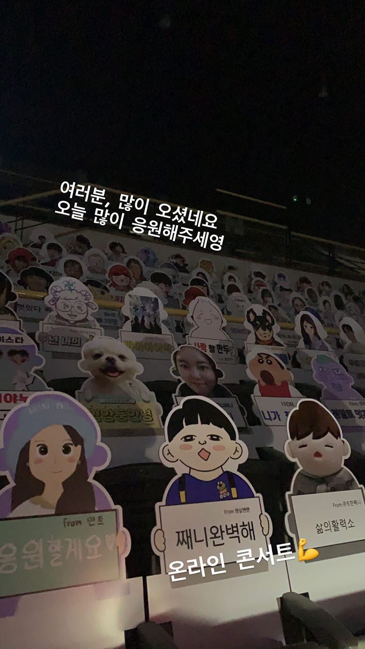 이 시국이 만든 아이돌 공연 (팬들 금손) 관객석 | 인스티즈