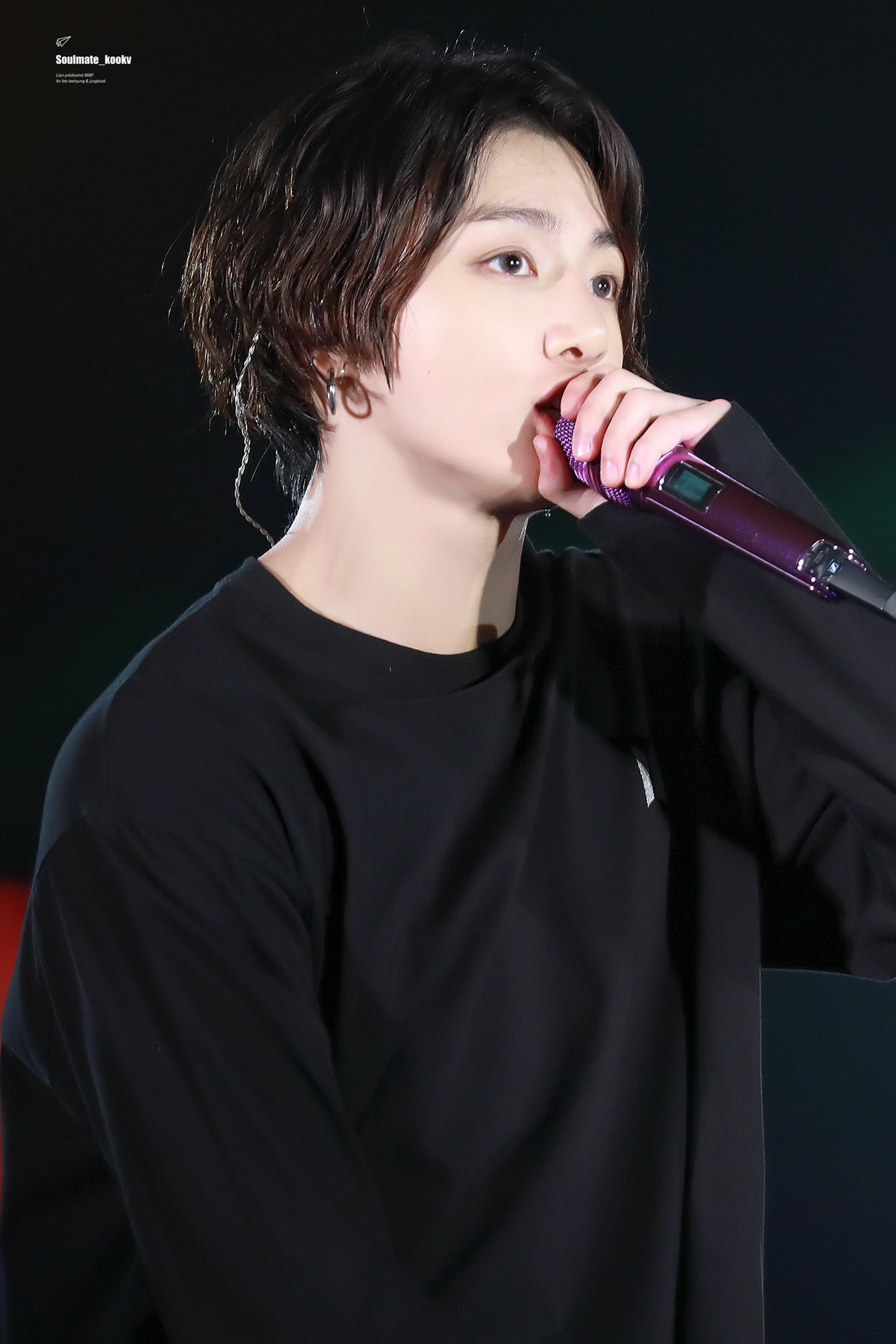 내가 좋아하는 장발의 방탄 정국 | 인스티즈