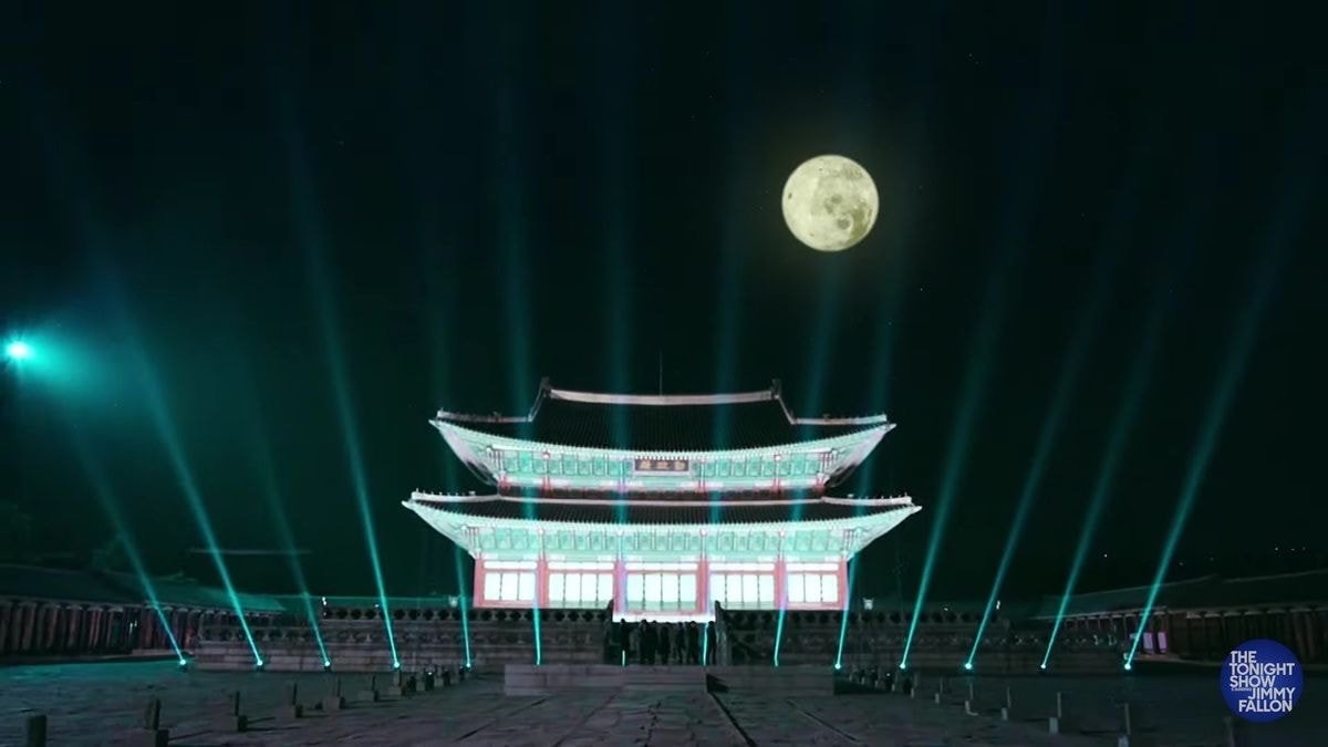 캬 오늘 방탄 무대 배경..... | 인스티즈