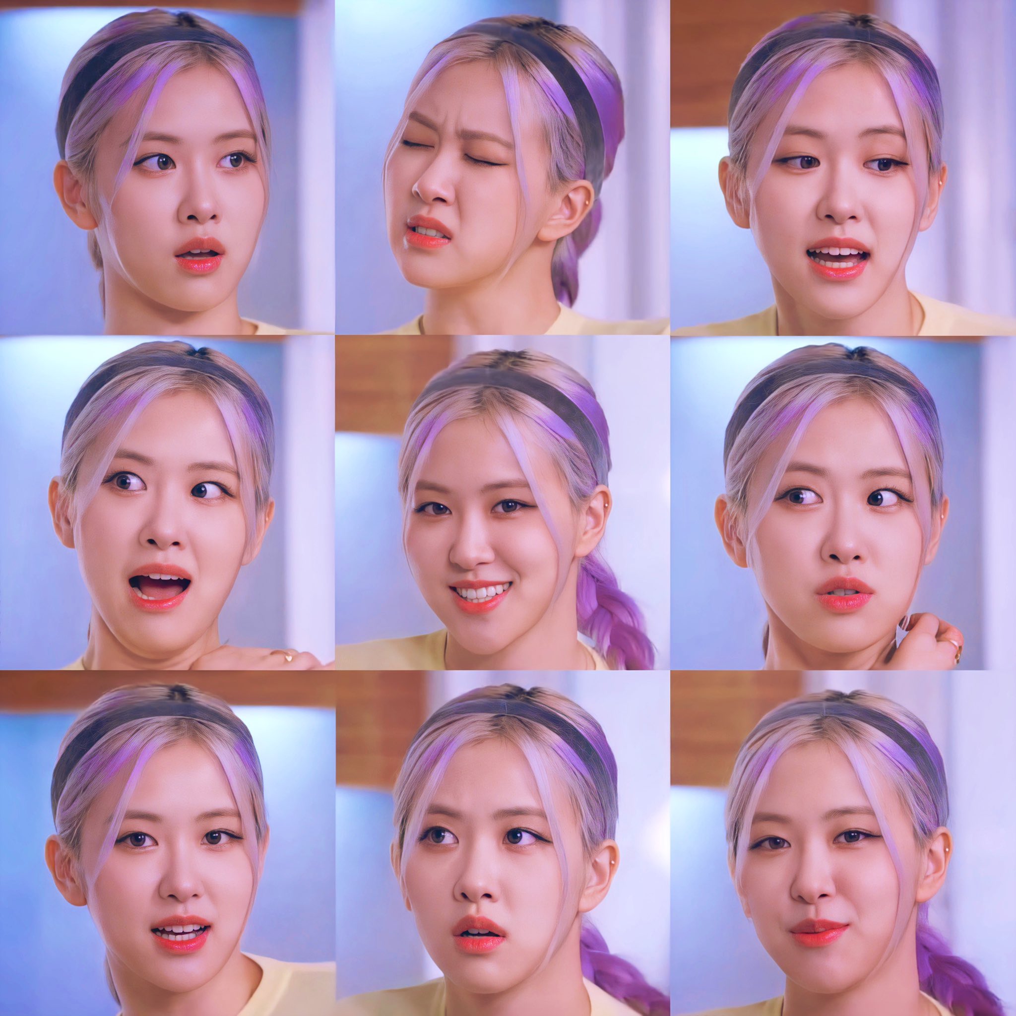 요새 블핑 로제 팬들 사이에서 유행중(?)인 9컷짤 | 인스티즈