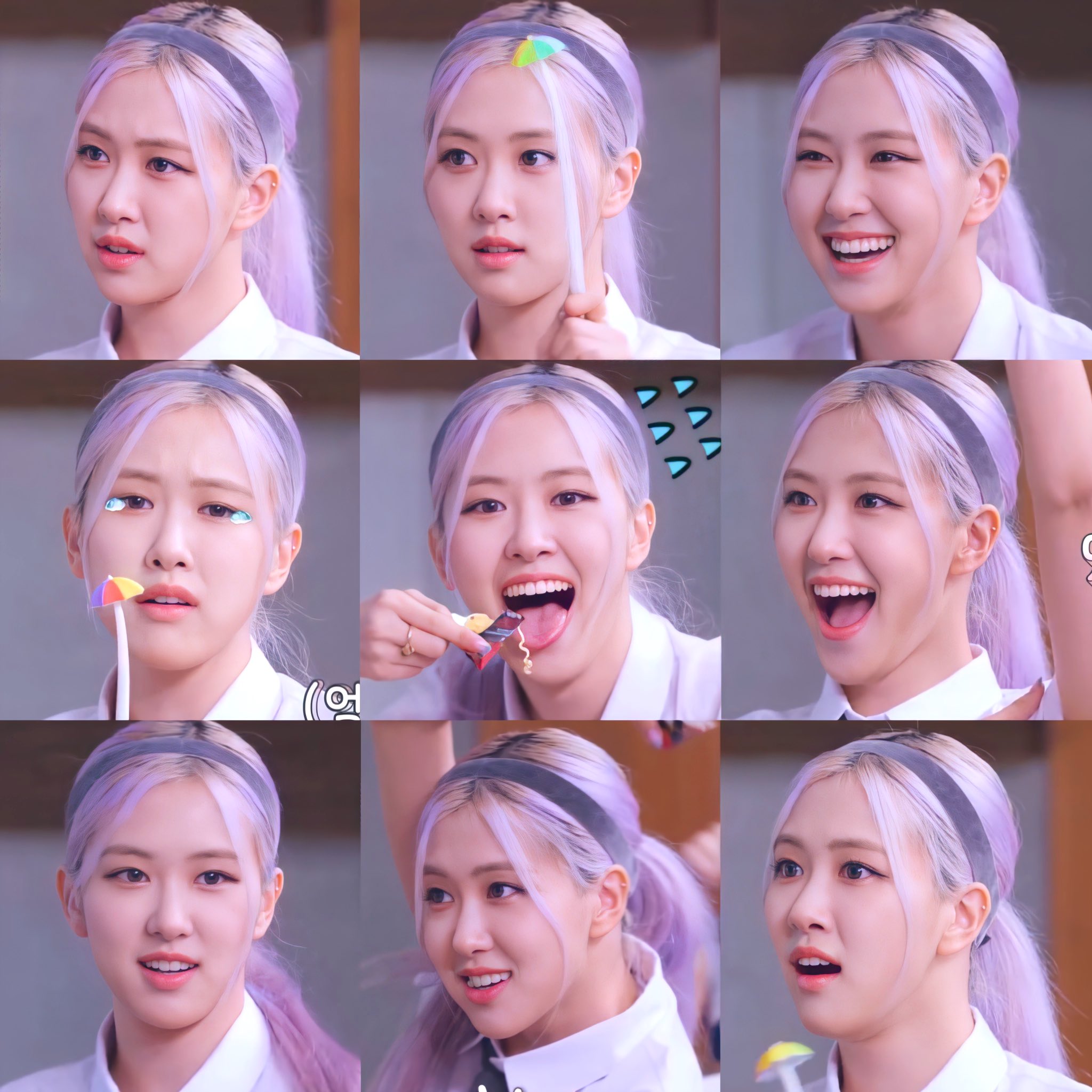 요새 블핑 로제 팬들 사이에서 유행중(?)인 9컷짤 | 인스티즈