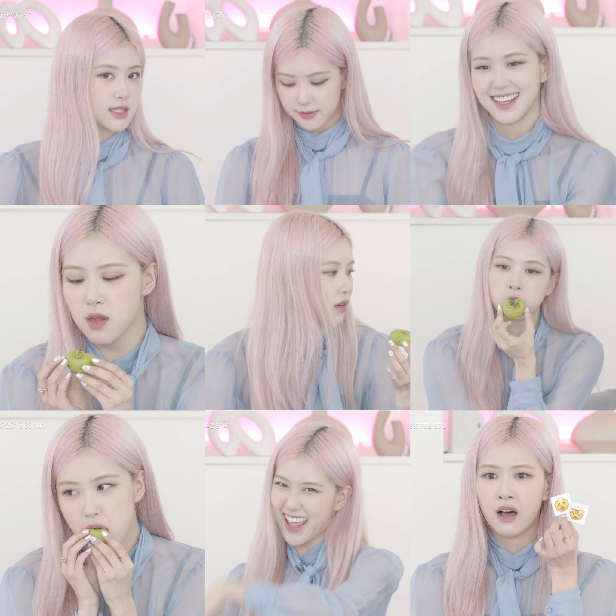 요새 블핑 로제 팬들 사이에서 유행중(?)인 9컷짤 | 인스티즈