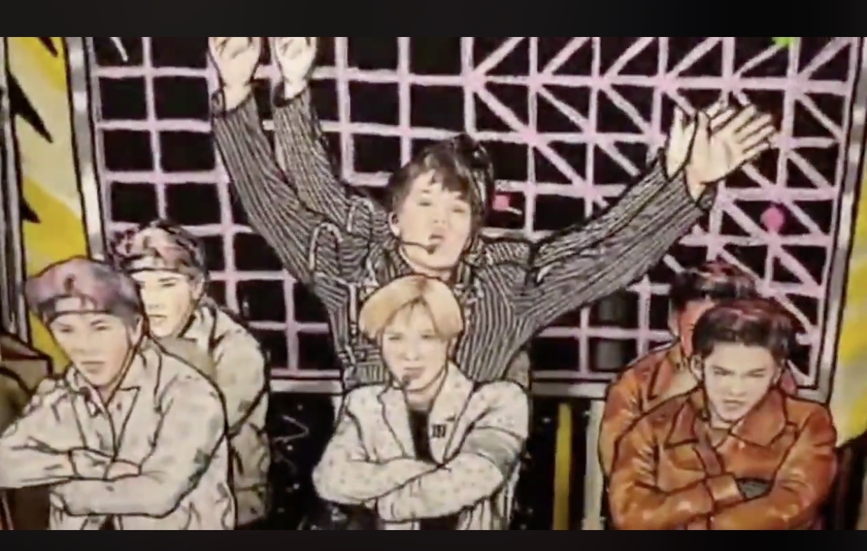 제발 이것좀 봐줘 항의해야해 슈퍼엠 무대 그린사람 누구야❗️‼️ | 인스티즈