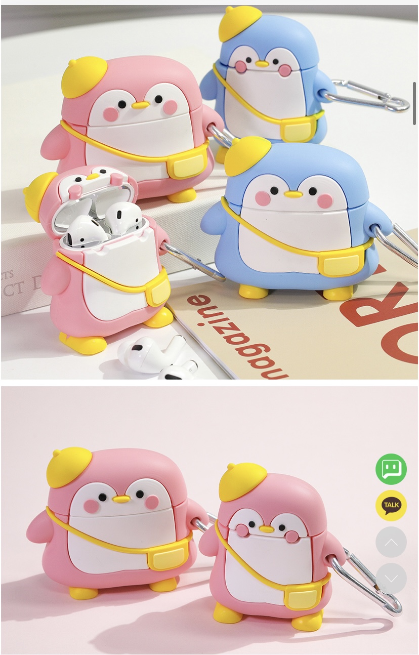 더보이즈 팬들아 펭귄에어팟케이스 사고 싶은데 어떤게 차니랑 싱크 더 높아보여? | 인스티즈