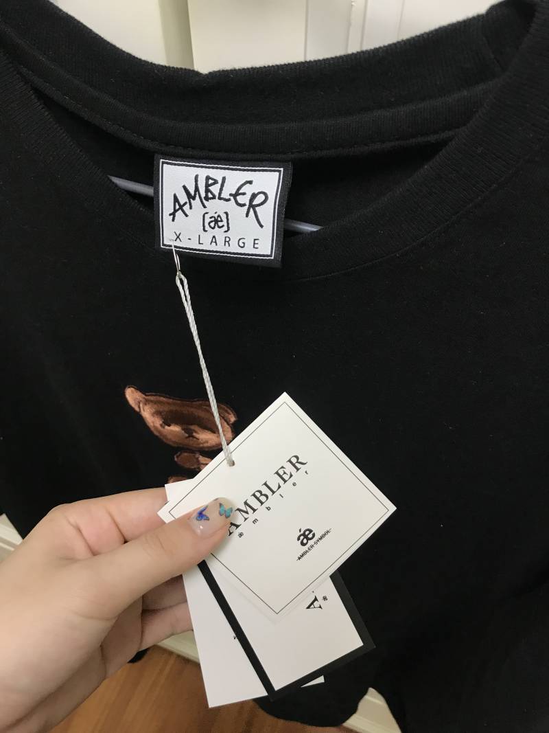 oioi / 곰돌이반팔 / 알파카니트 싸게 팔아요💜 | 인스티즈