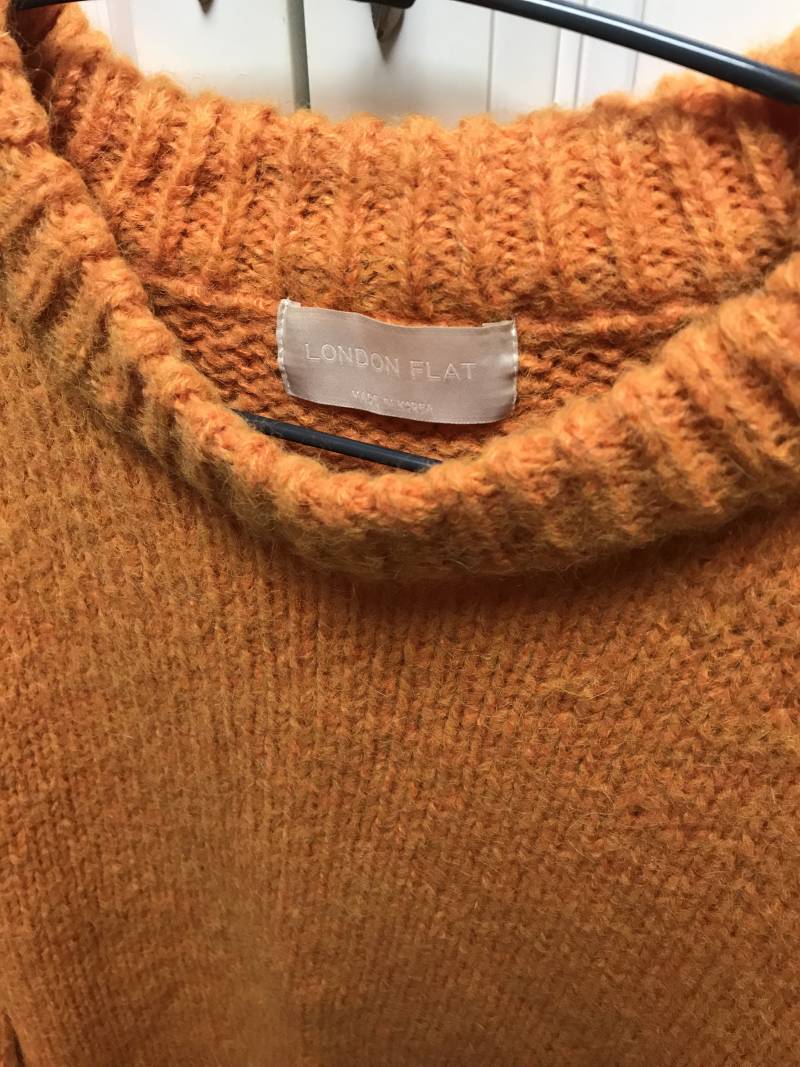 oioi / 곰돌이반팔 / 알파카니트 싸게 팔아요💜 | 인스티즈