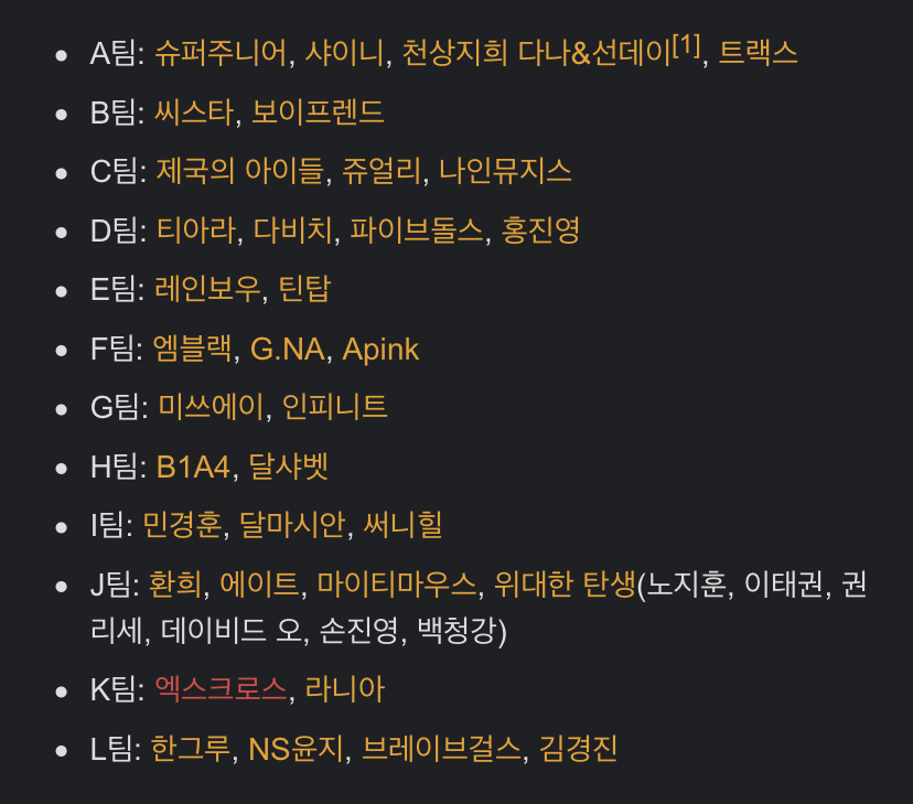 너네 2011년 아육대 라인업 보면 진짜 기겁할걸... | 인스티즈