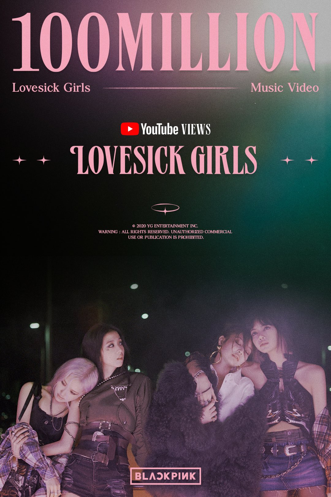 [정보/소식] 🎉축전🎉 Lovesick girls MV 1억뷰 달성 | 인스티즈