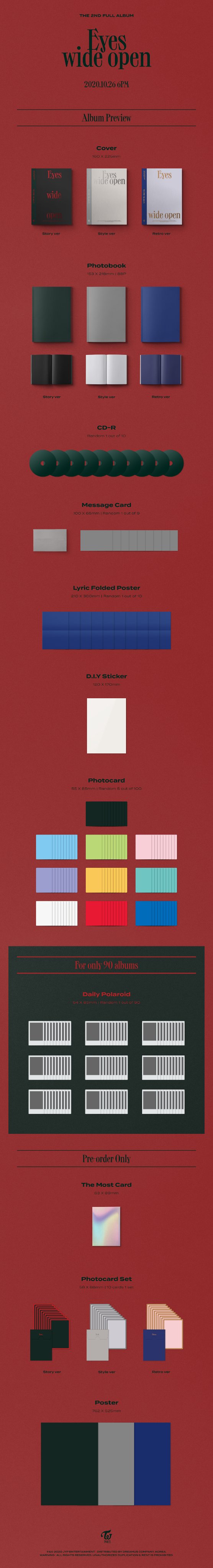 💖트와이스 정규2집 <Eyes wide open>💖 | 인스티즈