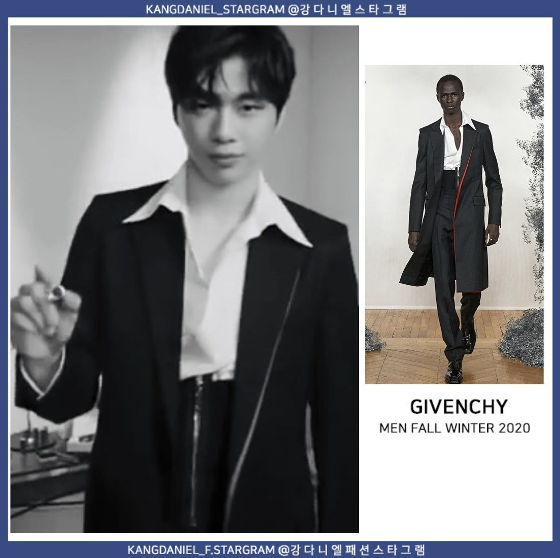 강다니엘은 진짜 뭐든 모델핏보다 더 이뻐... | 인스티즈