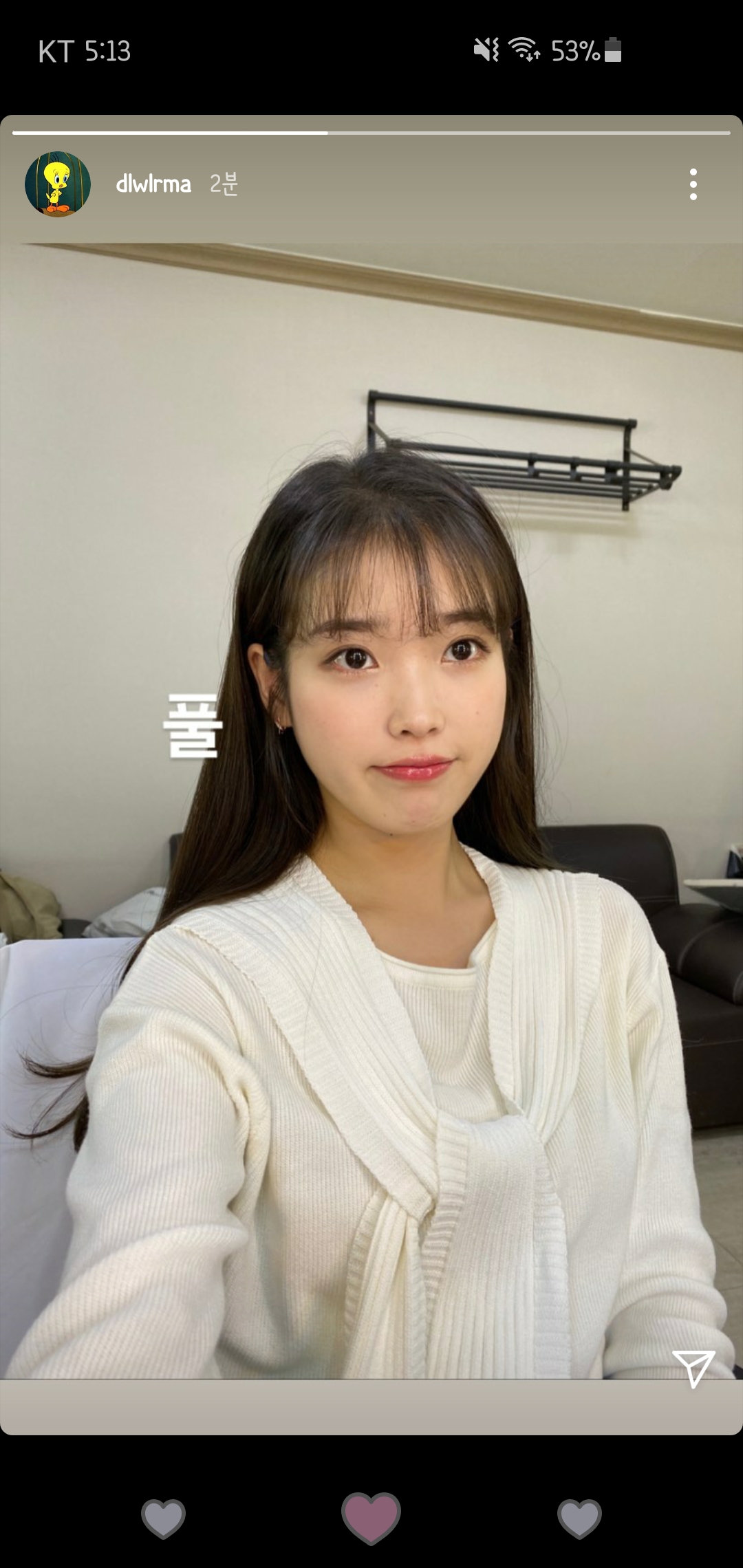 아이유 인스타 풀이 뭘까 | 인스티즈