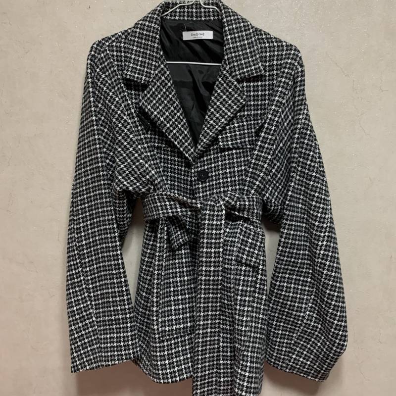 울20% 스트랩 체크코트자켓 무료배송 | 인스티즈