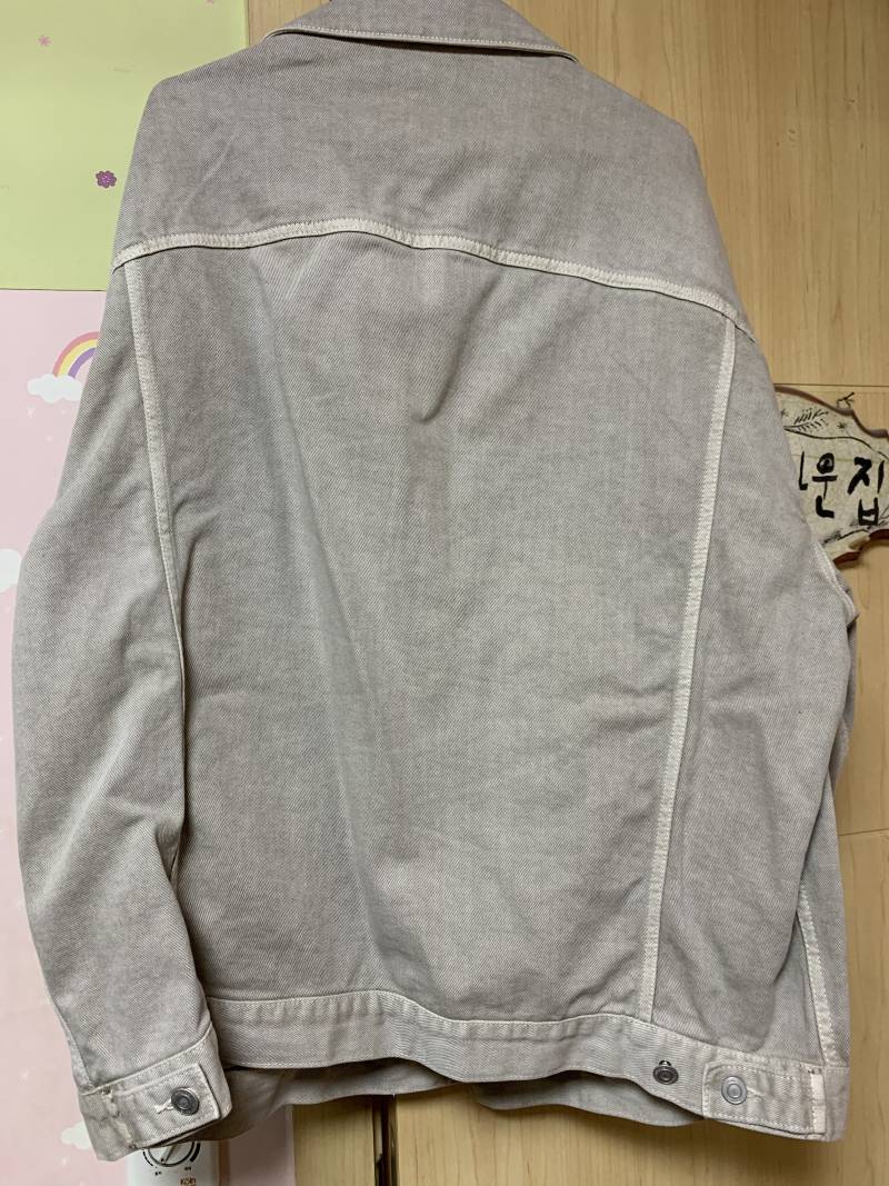 레이디볼륨 오버핏 피그먼트 트러커 베이지 남여공용 무배 | 인스티즈