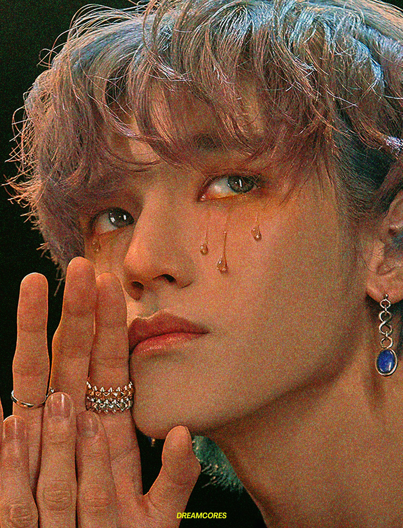 태용 눈밑 글리터 합성 보고 한거면 레전드 | 인스티즈