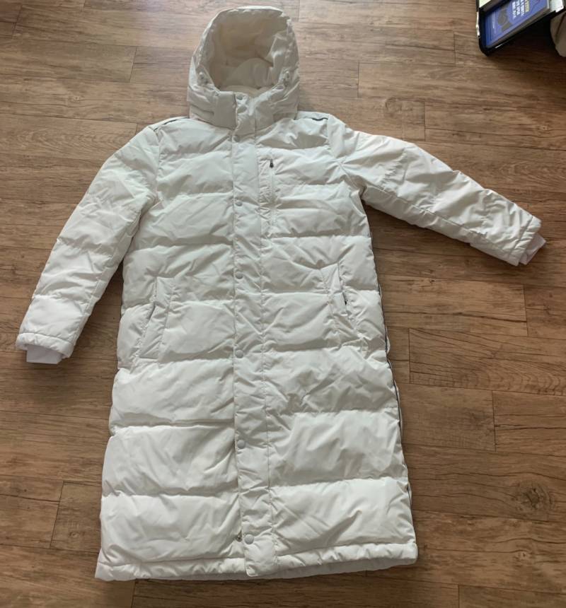 스파오 롱패딩 화이트 팝니다!! | 인스티즈