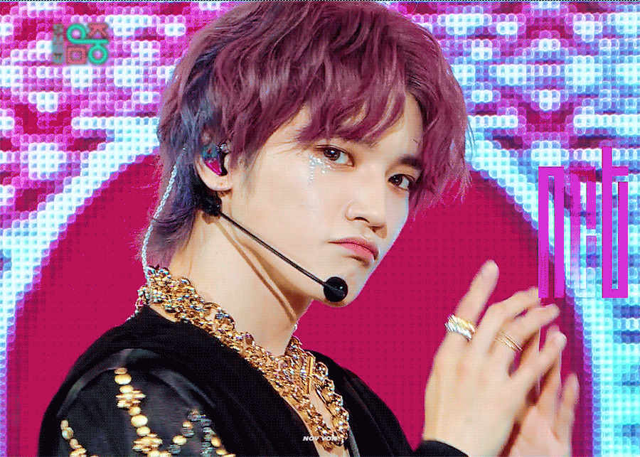 태용 눈물 글리터 움짤 하나 얻었다 | 인스티즈