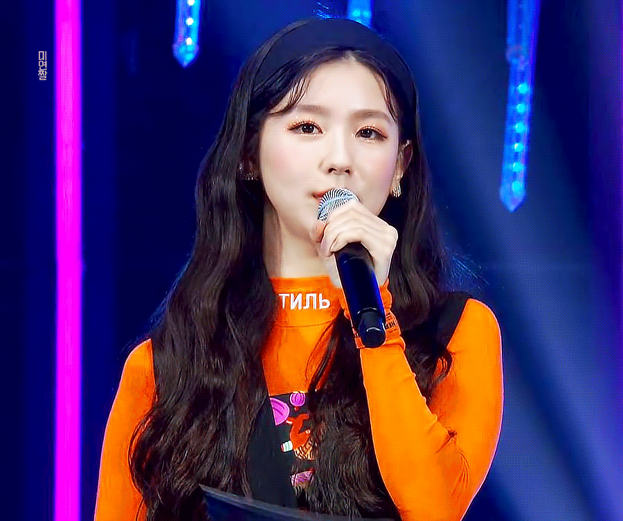 아이들 미연 주황색 옷 입었더니 유독 토끼같네 | 인스티즈