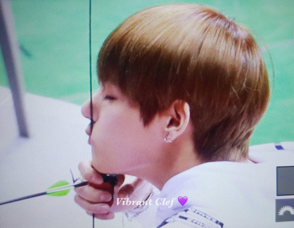 [잡담] 주관적+팬심으로 아육대 양궁 짤 중에서 제일 귀여움 | 인스티즈