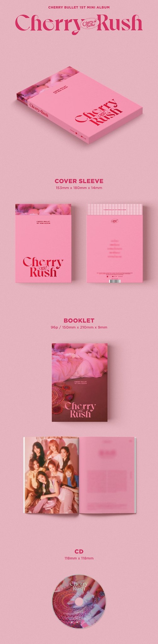 [정보/소식] 2021.01.20 6PM 체리블렛 1st Mini Album | 인스티즈