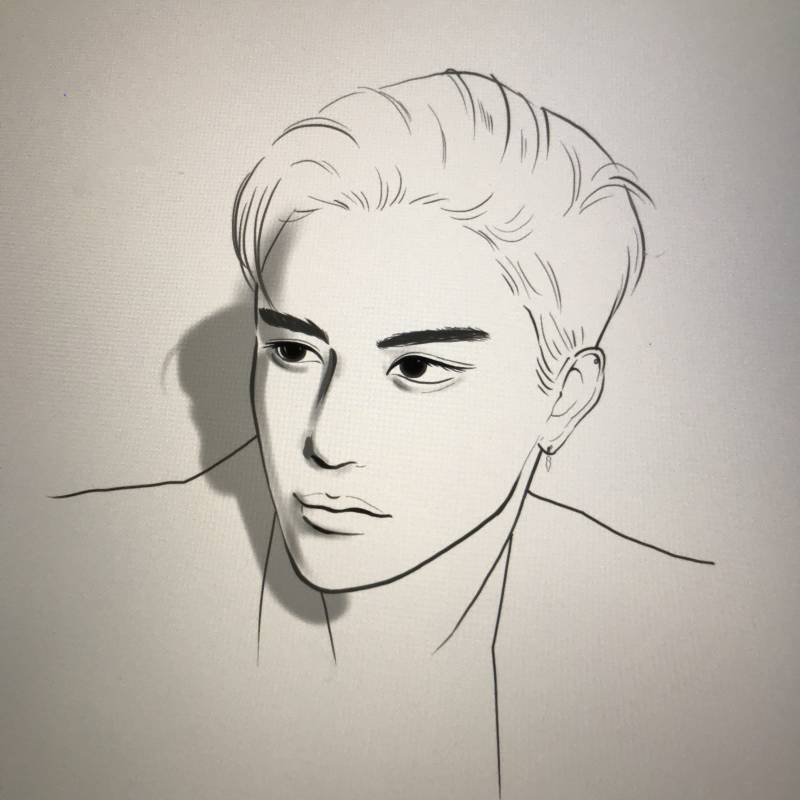 연옌 그린건데 하나두 안 닮았어 - 인스티즈(instiz) 드로잉 카테고리 연옌 그린건데 하나두 안 닮았어