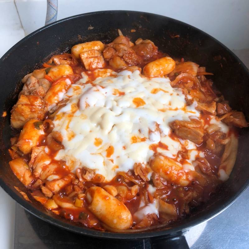 내가 만든 치즈닭갈비 점수 매겨줄 새람~ | 인스티즈